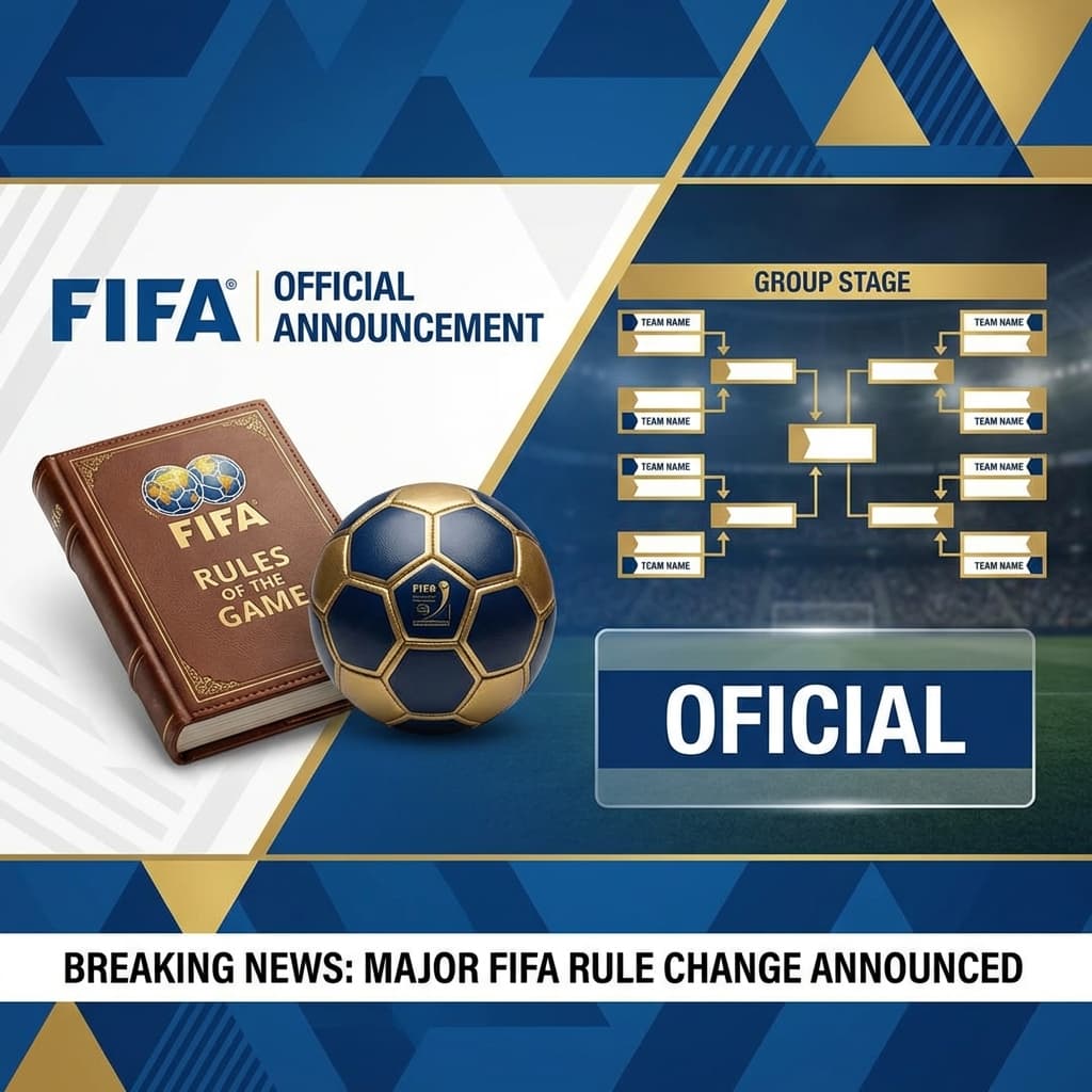 OFICIAL: FIFA anuncia cambio de reglas para la Fase de Grupos